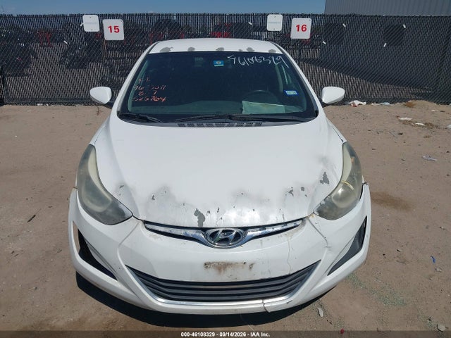 2014 Hyundai Elantra Se მანქანა იყიდება აუქციონზე, vin: 5NPDH4AE6EH525764, აუქციონის ნომერი: 46108329