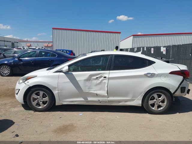 2014 Hyundai Elantra Se მანქანა იყიდება აუქციონზე, vin: 5NPDH4AE6EH525764, აუქციონის ნომერი: 46108329