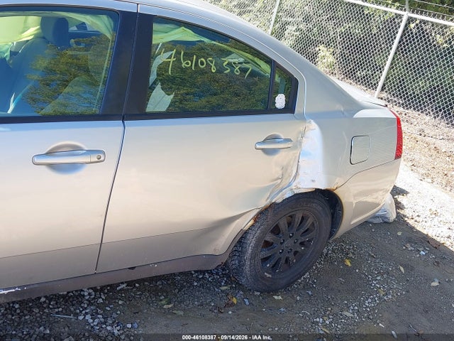 2008 Mitsubishi Galant Es მანქანა იყიდება აუქციონზე, vin: 4A3AB36F98E014809, აუქციონის ნომერი: 46108387