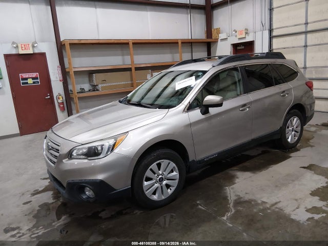 2016 Subaru Outback 2.5i Premium მანქანა იყიდება აუქციონზე, vin: 4S4BSACC2G3353374, აუქციონის ნომერი: 46108388