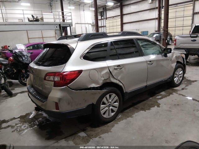 2016 Subaru Outback 2.5i Premium მანქანა იყიდება აუქციონზე, vin: 4S4BSACC2G3353374, აუქციონის ნომერი: 46108388