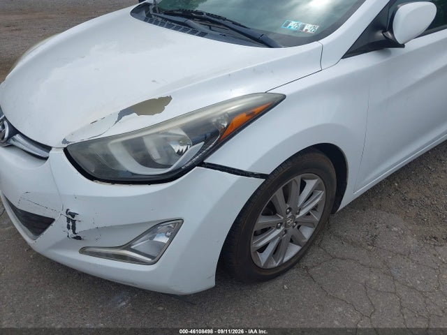 2016 Hyundai Elantra Se მანქანა იყიდება აუქციონზე, vin: 5NPDH4AE6GH684867, აუქციონის ნომერი: 46108498