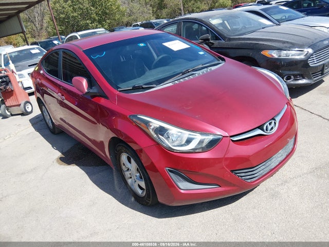 Продажа на аукционе авто 2014 Hyundai Elantra Se, vin: KMHDH4AE5EU163668, номер лота: 46108536