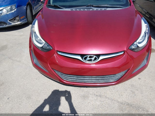 2014 Hyundai Elantra Se მანქანა იყიდება აუქციონზე, vin: KMHDH4AE5EU163668, აუქციონის ნომერი: 46108536