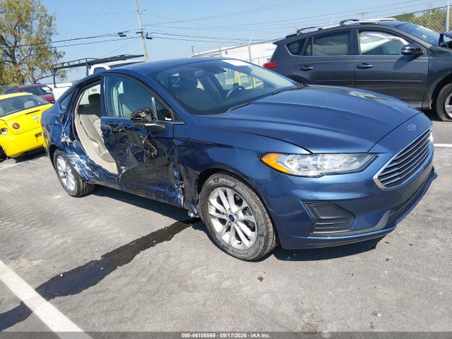46108569 :رقم المزاد ، 3FA6P0HDXKR159548 vin ، 2019 Ford Fusion Se مزاد بيع