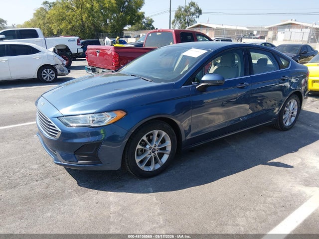 46108569 :رقم المزاد ، 3FA6P0HDXKR159548 vin ، 2019 Ford Fusion Se مزاد بيع