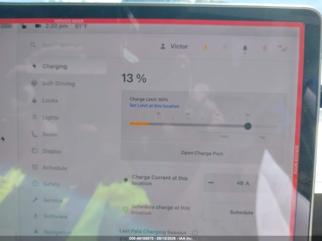 46108570 :رقم المزاد ، 5YJ3E1EA6KF332549 vin ، 2019 Tesla Model 3 Long Range/mid Range/standard Range/standard Range Plus مزاد بيع
