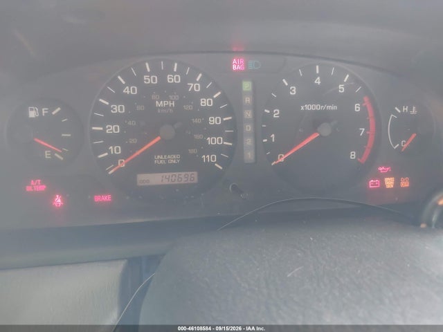 2000 Nissan Frontier Xe მანქანა იყიდება აუქციონზე, vin: 1N6DD26S3YC413578, აუქციონის ნომერი: 46108584