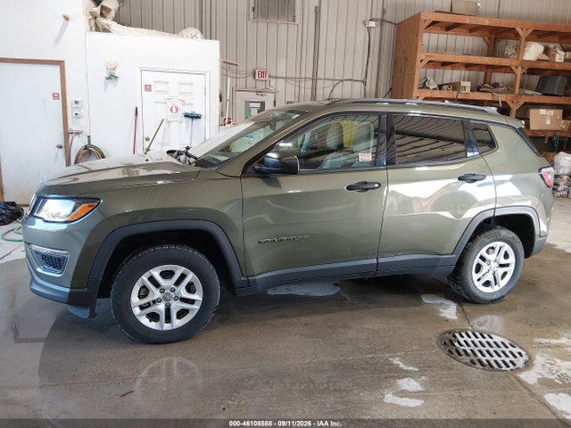 Aukcja sprzedaży 2018 Jeep Compass Sport 4x4, vin: 3C4NJDAB4JT392267, numer aukcji: 46108588