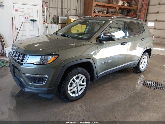 Aukcja sprzedaży 2018 Jeep Compass Sport 4x4, vin: 3C4NJDAB4JT392267, numer aukcji: 46108588