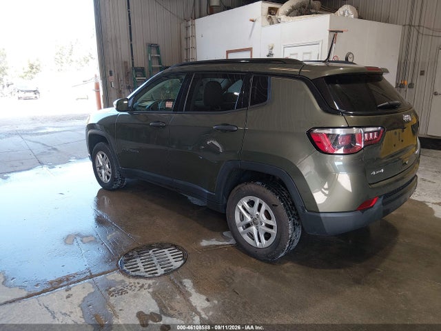 Aukcja sprzedaży 2018 Jeep Compass Sport 4x4, vin: 3C4NJDAB4JT392267, numer aukcji: 46108588