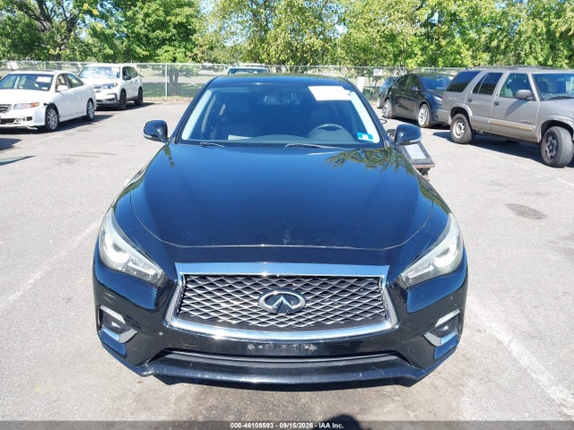 46108593 :رقم المزاد ، JN1CV7AR2JM280151 vin ، 2018 Infiniti Q50 2.0t Luxe مزاد بيع