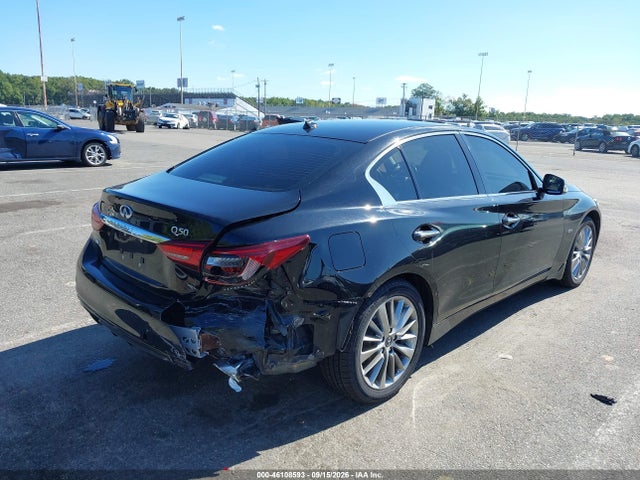 46108593 :رقم المزاد ، JN1CV7AR2JM280151 vin ، 2018 Infiniti Q50 2.0t Luxe مزاد بيع