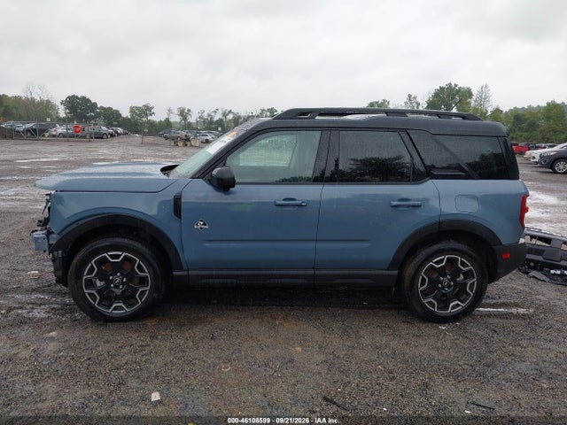 46108599 :رقم المزاد ، 3FMCR9CN5SRF71349 vin ، 2025 Ford Bronco Sport Outer Banks مزاد بيع