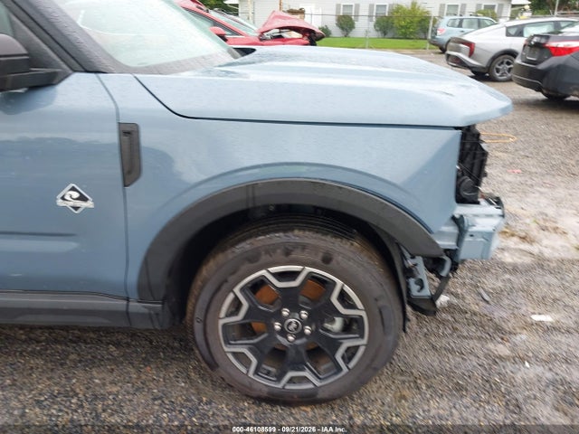 46108599 :رقم المزاد ، 3FMCR9CN5SRF71349 vin ، 2025 Ford Bronco Sport Outer Banks مزاد بيع