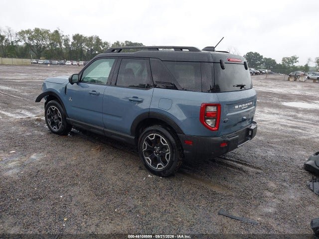 46108599 :رقم المزاد ، 3FMCR9CN5SRF71349 vin ، 2025 Ford Bronco Sport Outer Banks مزاد بيع
