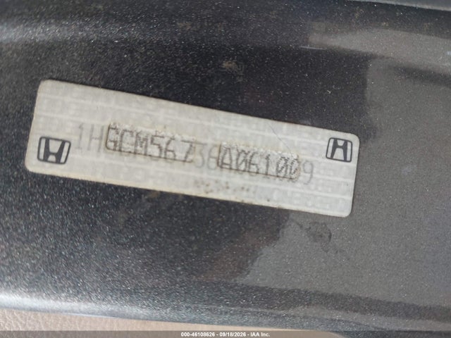 Продажа на аукционе авто 2006 Honda Accord 2.4 Ex, vin: 1HGCM56736A061009, номер лота: 46108626