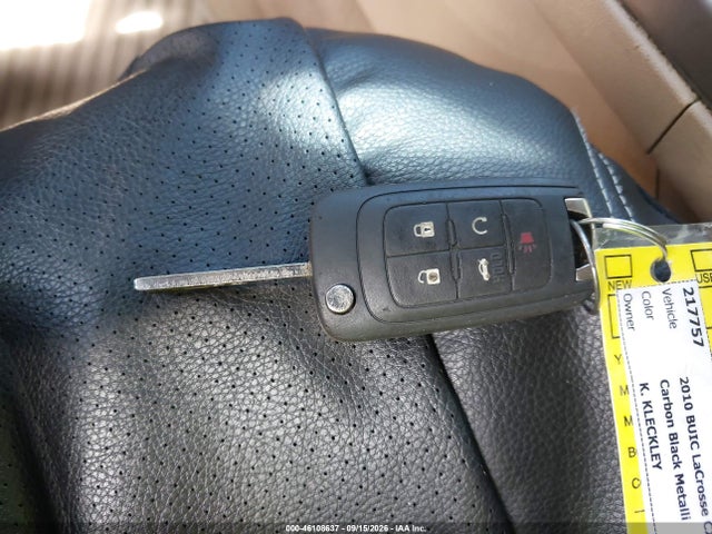 Aukcja sprzedaży 2010 Buick Lacrosse Cxs, vin: 1G4GE5EV2AF285750, numer aukcji: 46108637