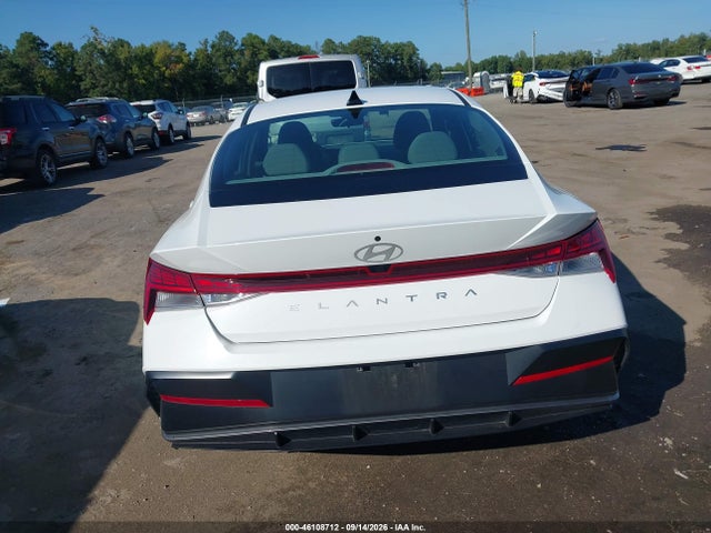 2025 Hyundai Elantra Sel Convenience მანქანა იყიდება აუქციონზე, vin: KMHLS4DG7SU033199, აუქციონის ნომერი: 46108712