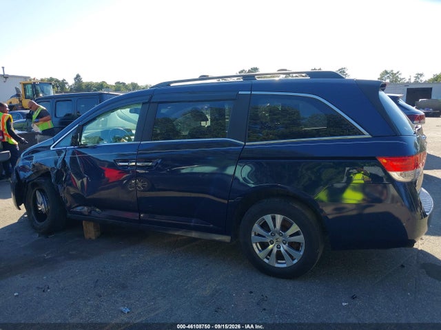 46108750 :رقم المزاد ، 5FNRL5H61FB013371 vin ، 2015 Honda Odyssey Ex-l مزاد بيع