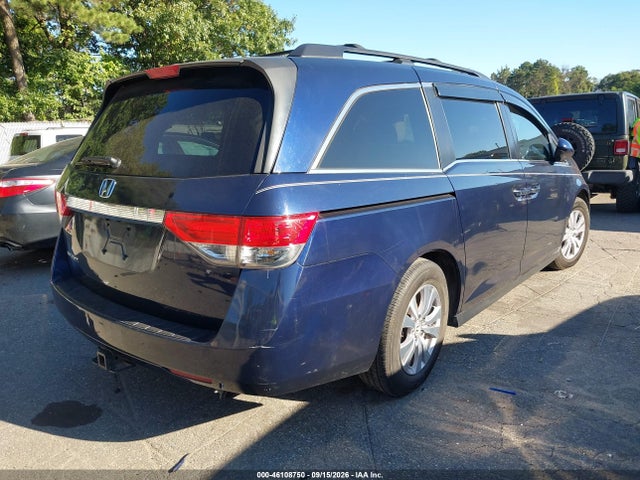 46108750 :رقم المزاد ، 5FNRL5H61FB013371 vin ، 2015 Honda Odyssey Ex-l مزاد بيع