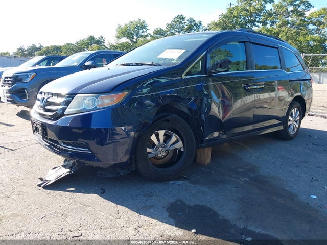 46108750 :رقم المزاد ، 5FNRL5H61FB013371 vin ، 2015 Honda Odyssey Ex-l مزاد بيع