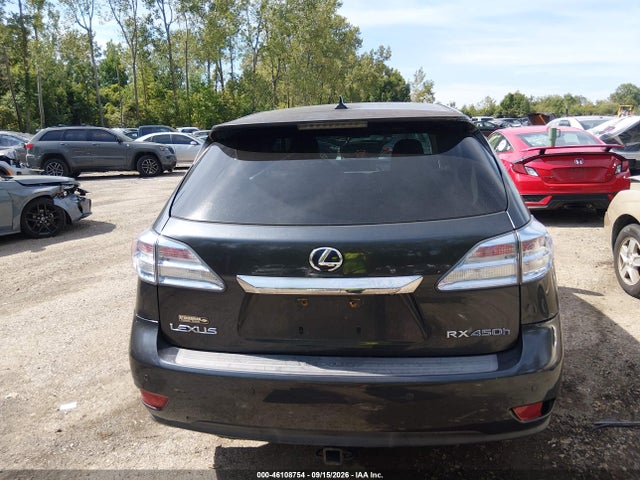46108754 :رقم المزاد ، JTJZB1BA4A2001779 vin ، 2010 Lexus Rx 450h مزاد بيع
