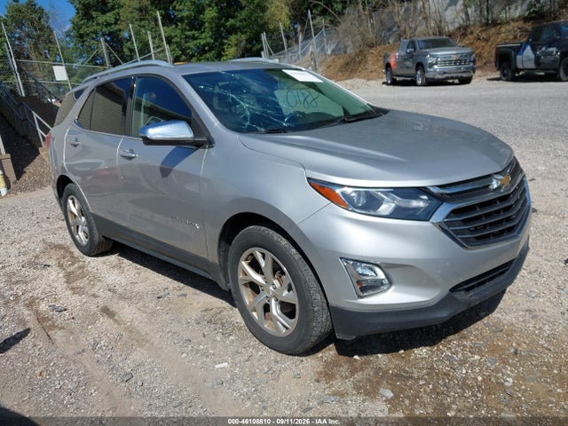 2018 Chevrolet Equinox Premier მანქანა იყიდება აუქციონზე, vin: 3GNAXVEV6JS571740, აუქციონის ნომერი: 46108810