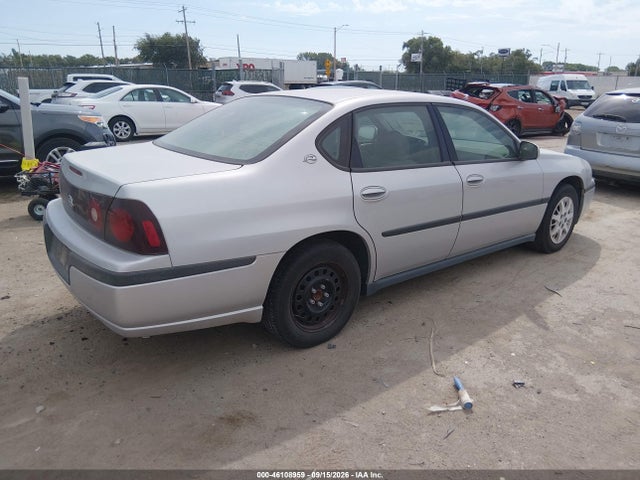 2003 Chevrolet Impala მანქანა იყიდება აუქციონზე, vin: 2G1WF52E639339198, აუქციონის ნომერი: 46108959