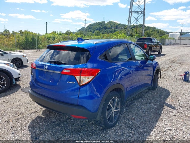 46108998 :رقم المزاد ، 3CZRU6H54MM705279 vin ، 2021 Honda Hr-v Awd Ex مزاد بيع