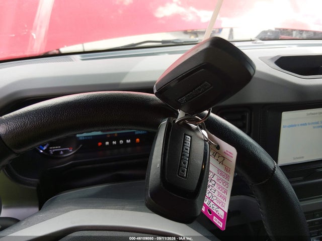 46109080 :رقم المزاد ، 1FMEE5BP8NLA86609 vin ، 2022 Ford Bronco Black Diamond مزاد بيع