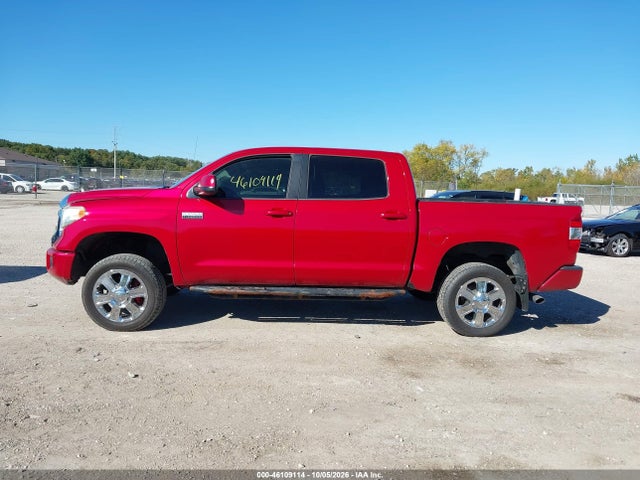 2014 Toyota Tundra Platinum 5.7l V8 მანქანა იყიდება აუქციონზე, vin: 5TFAY5F14EX338087, აუქციონის ნომერი: 46109114