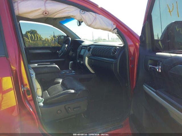 2014 Toyota Tundra Platinum 5.7l V8 მანქანა იყიდება აუქციონზე, vin: 5TFAY5F14EX338087, აუქციონის ნომერი: 46109114