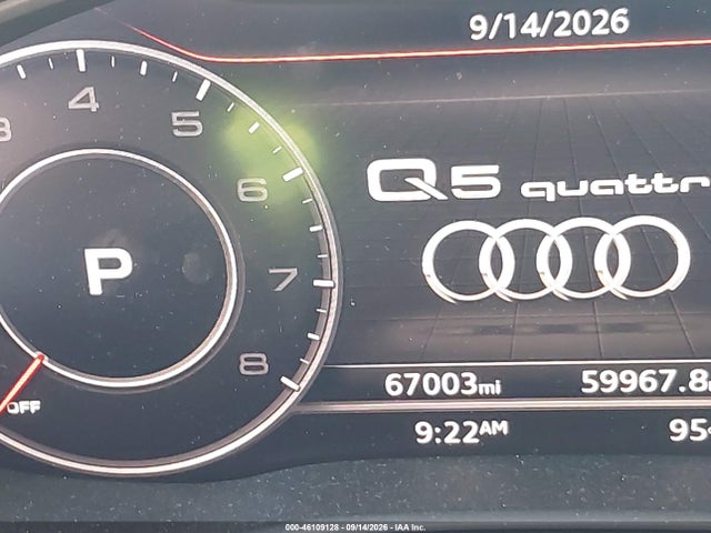 Продаж на аукціоні авто 2018 Audi Q5 2.0t Premium, vin: WA1BNAFY8J2154422, номер лоту: 46109128