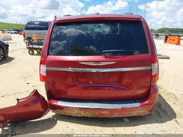 46109150 :رقم المزاد ، 2C4RC1GG1CR300681 vin ، 2012 Chrysler Town & Country Limited مزاد بيع