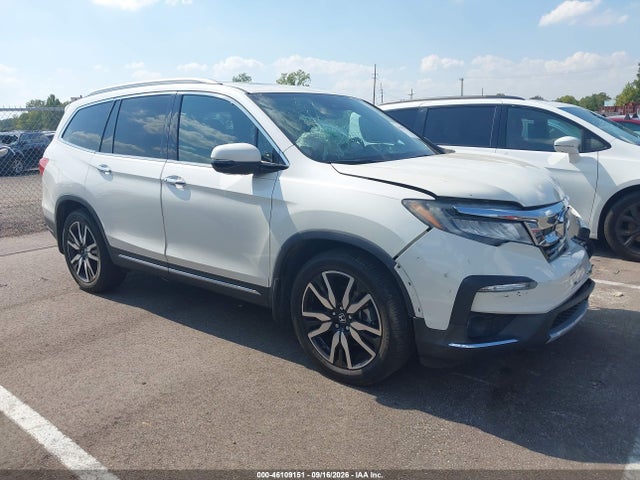 46109151 :رقم المزاد ، 5FNYF6H90KB076278 vin ، 2019 Honda Pilot Touring مزاد بيع