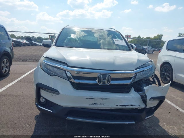 46109151 :رقم المزاد ، 5FNYF6H90KB076278 vin ، 2019 Honda Pilot Touring مزاد بيع