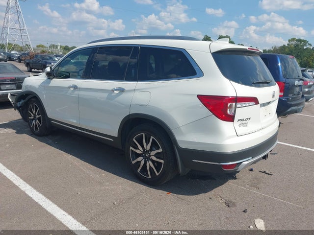 46109151 :رقم المزاد ، 5FNYF6H90KB076278 vin ، 2019 Honda Pilot Touring مزاد بيع