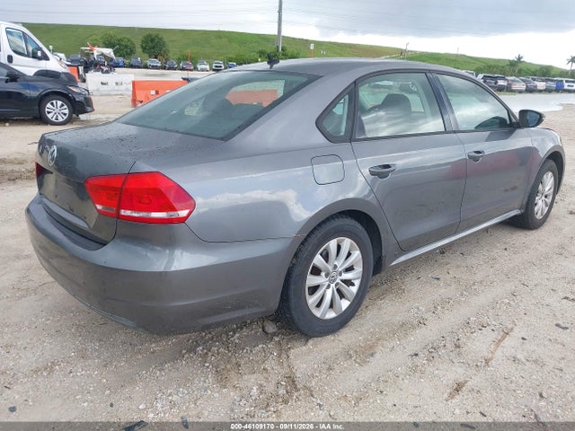 Продаж на аукціоні авто 2012 Volkswagen Passat 2.5l S, vin: 1VWAP7A33CC029106, номер лоту: 46109170