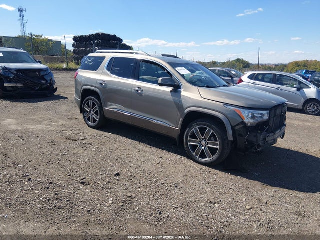 2019 Gmc Acadia Denali მანქანა იყიდება აუქციონზე, vin: 1GKKNXLS3KZ162501, აუქციონის ნომერი: 46109204