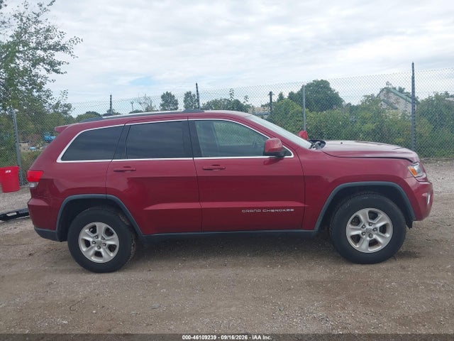 2015 Jeep Grand Cherokee Laredo მანქანა იყიდება აუქციონზე, vin: 1C4RJFAG0FC934105, აუქციონის ნომერი: 46109239