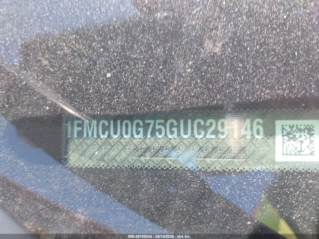 Продажа на аукционе авто 2016 Ford Escape Se, vin: 1FMCU0G75GUC29146, номер лота: 46109244