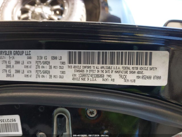1C6RR7GT4ES386060 RAM 1500 Big Horn