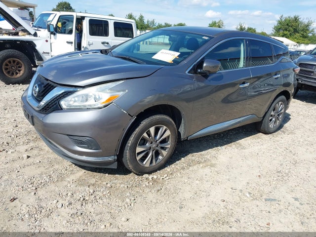 2017 Nissan Murano S მანქანა იყიდება აუქციონზე, vin: 5N1AZ2MG6HN196162, აუქციონის ნომერი: 46109349