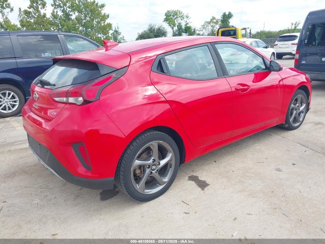 2019 Hyundai Veloster 2.0 მანქანა იყიდება აუქციონზე, vin: KMHTG6AF9KU019314, აუქციონის ნომერი: 46109365