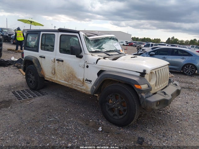 Продажа на аукционе авто 2023 Jeep Wrangler 4-door Sport 4x4, vin: 1C4HJXDGXPW566271, номер лота: 46109375