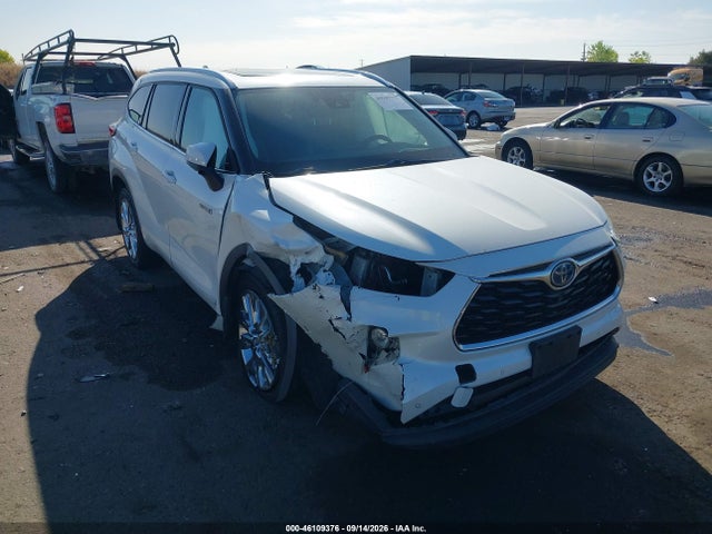 Продажа на аукционе авто 2020 Toyota Highlander Hybrid Limited, vin: 5TDDBRCH1LS006845, номер лота: 46109376