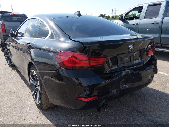 Aukcja sprzedaży 2020 Bmw 430i Gran Coupe, vin: WBA4J1C09LCE55884, numer aukcji: 46109393