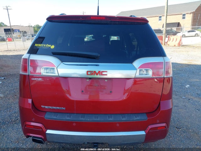 Auction sale of the 2013 Gmc Terrain Denali, vin: 2GKALYEK4D6126318, lot number: 46109418