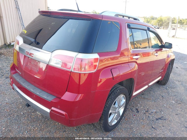 Auction sale of the 2013 Gmc Terrain Denali, vin: 2GKALYEK4D6126318, lot number: 46109418